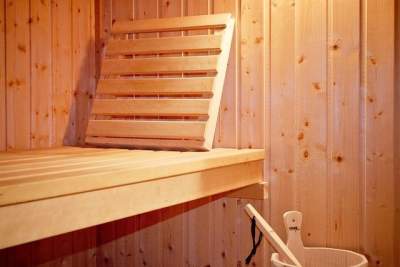 Détente au sauna